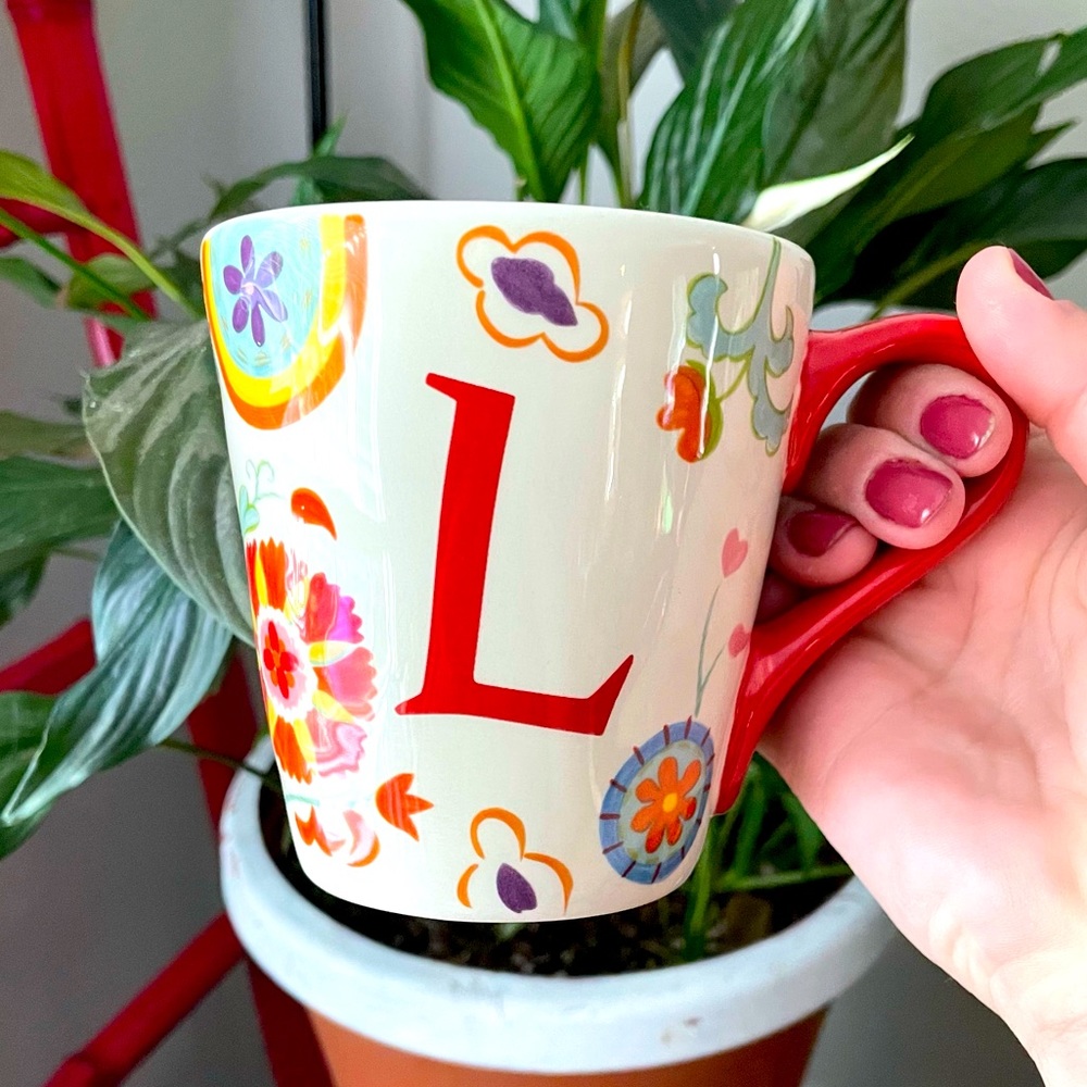 Paisley Monogram L Mug